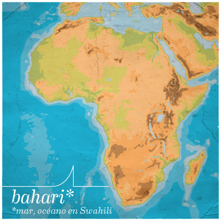 Bahari, mar, océano en Swahili